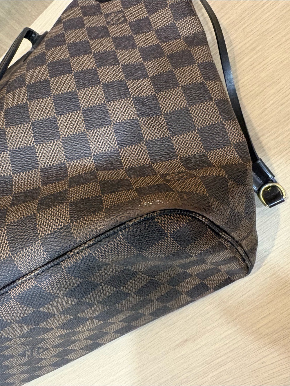 Authentic Louis Vuitton Neverfull MM with PM pouch - Picture 6 of 16